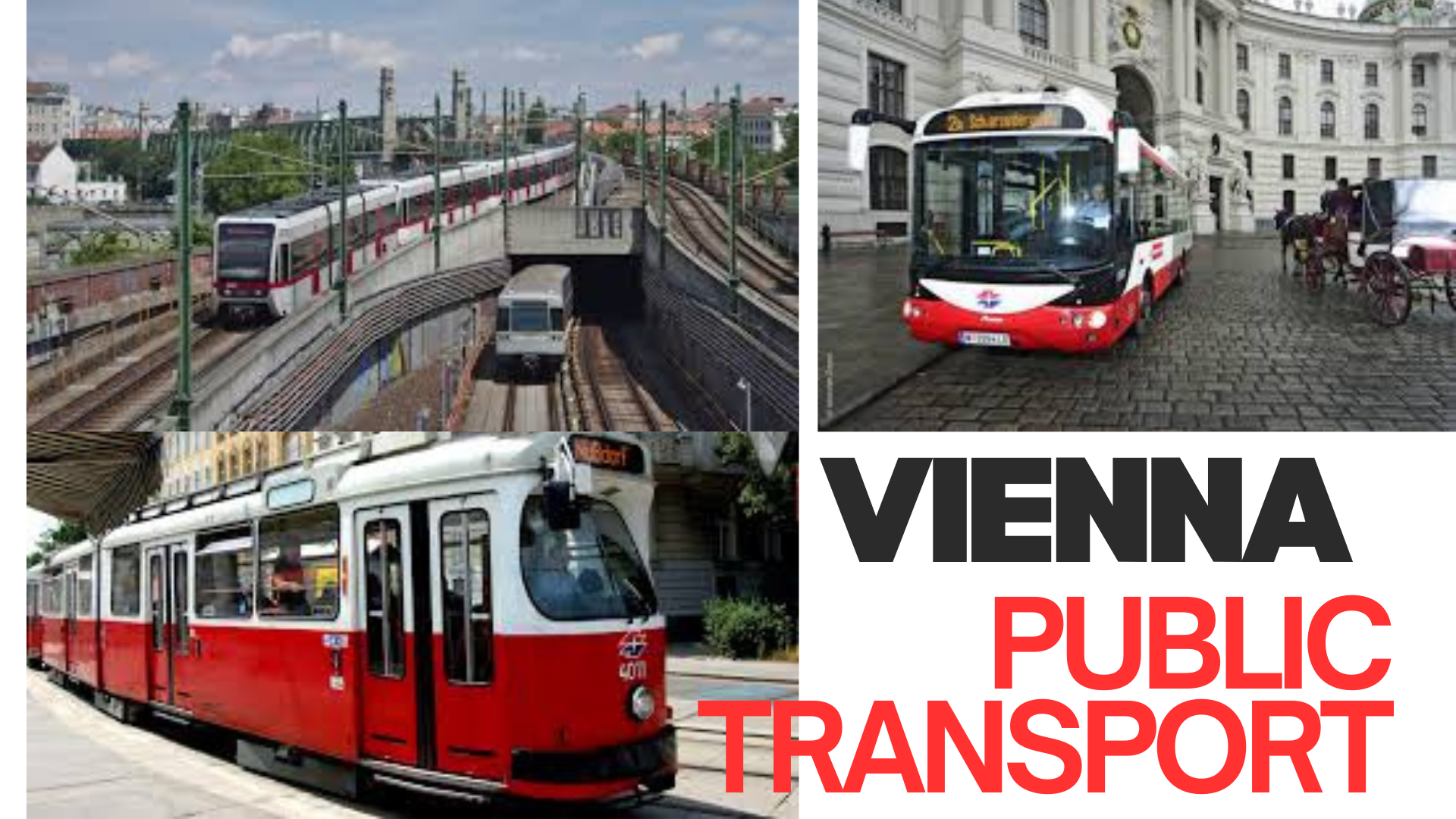 Vienna Public Transport Guide U-Bahn, Trams & Buses